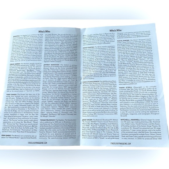 Stagelight Windows Play Avantika Tony Danza Tovah Feldshuh Erin Darke C. Bierko - Picture 4 of 4